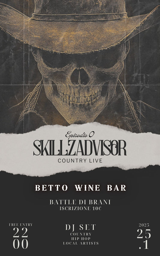 Skillzadvisor Country Live – Episodio Zero: Dove nascono le leggende